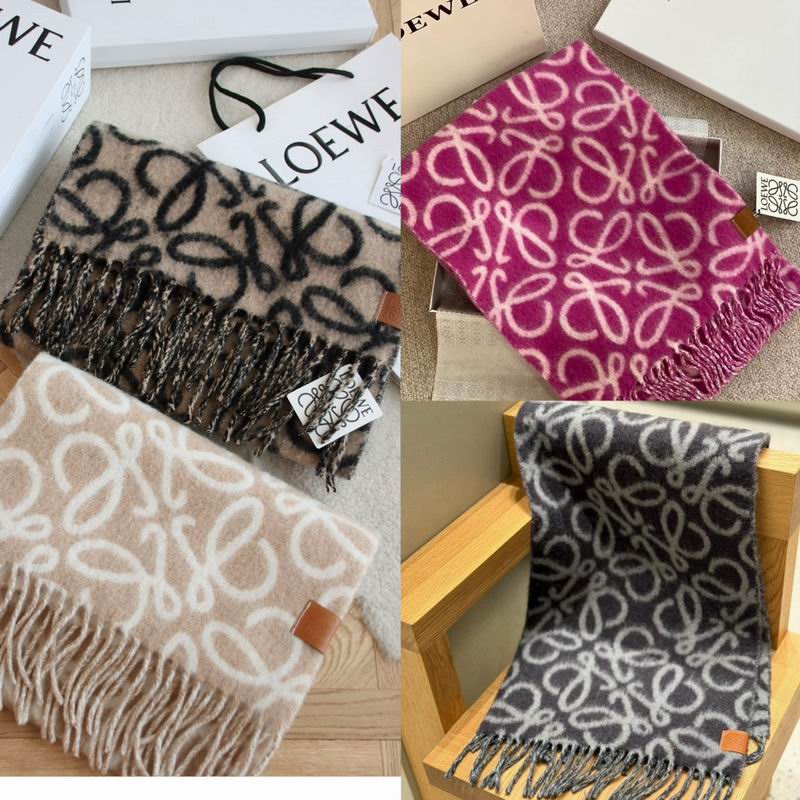 Loewe 36X210cm 45%羊驼毛34%羊毛21%锦纶 E24